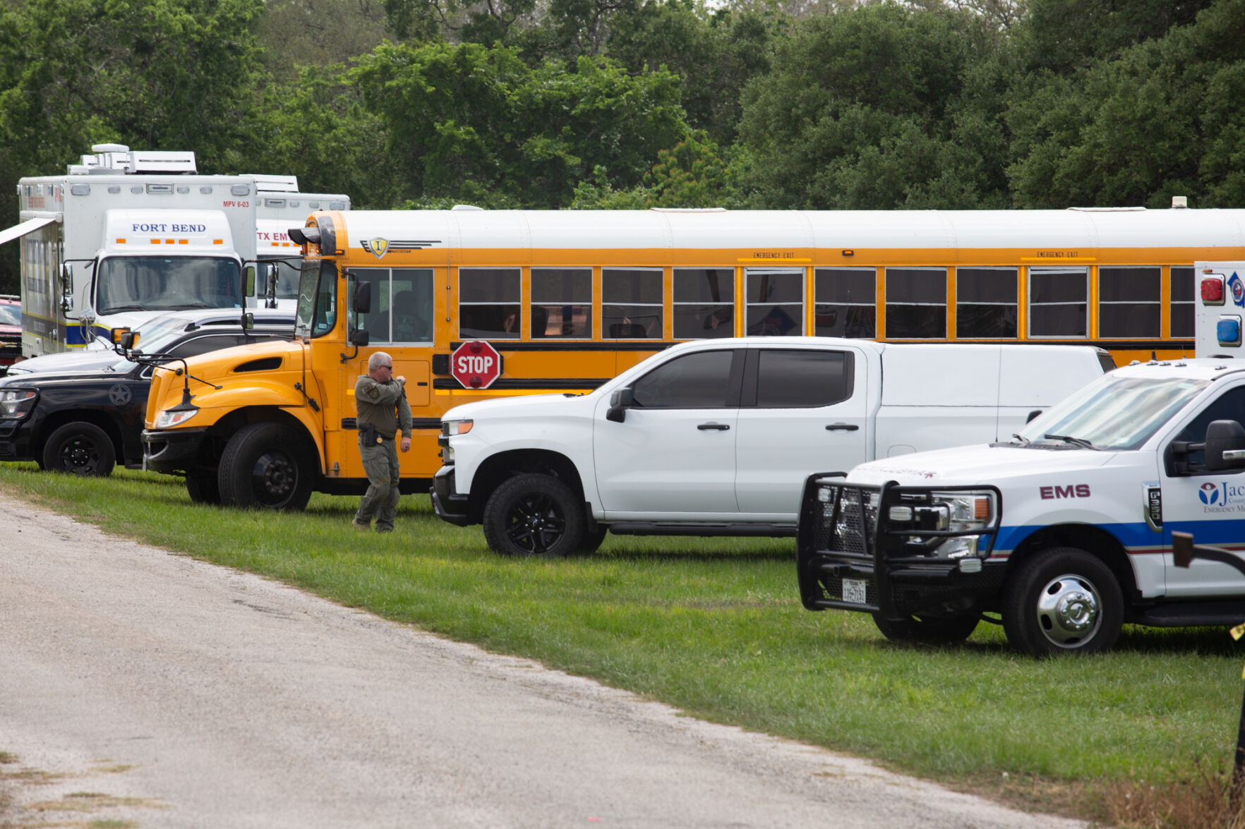 Undocumented immigrants escape